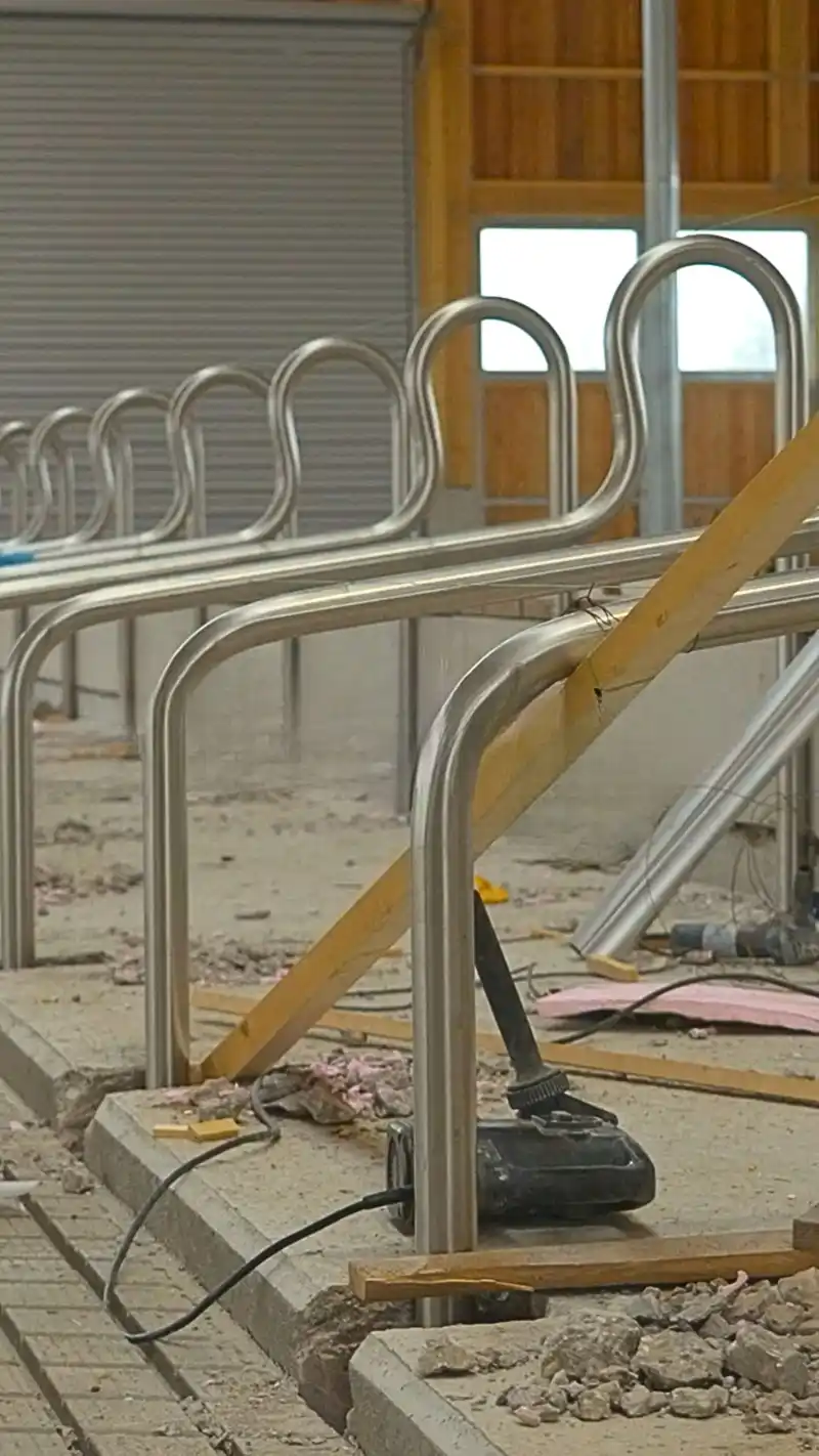 Futtertisch als zentrales Stallelement